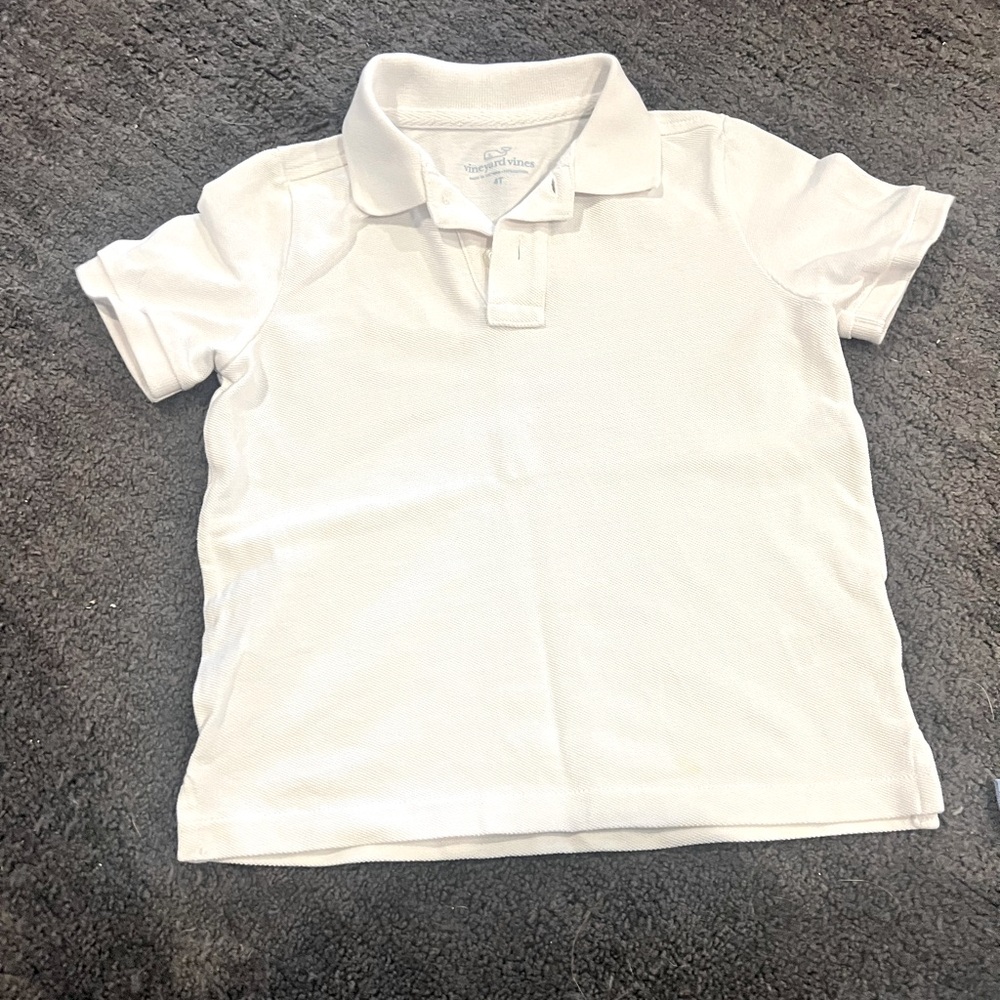 4T Unisex Vineyard Vines Collared Shirt